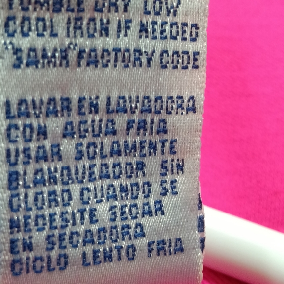 Bill blast  pink butterfly floral sleeveless blouse size medium - Picture 4 of 11